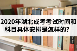 2020年湖北成考考試時(shí)間和科目具體安排是怎樣的？報(bào)考、錄取及畢業(yè)流程最全