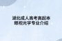 湖北成人高考高起本眼視光學(xué)專業(yè)介紹