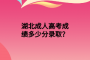 湖北成人高考成績多少分錄取？