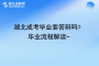 湖北成考畢業(yè)要答辯嗎？畢業(yè)流程解讀~